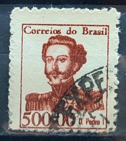 Selo Regular RHM 524 Vultos Celebres Dom Pedro Monarquia 1965 Circulado 6
