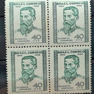 C 225 Selo General Gomes Carneiro Militar 1946 Quadra 1