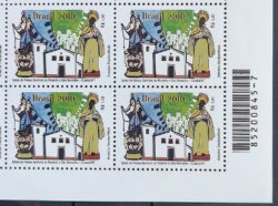 C 2979 Selo Igreja Nossa Senhora do Rosario e Sao Benedito Religiao 2010 Quadra Codigo de Barras