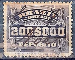 D 12 Selo Deposito Cifra Horizontal 200_000 Reis 1913 3