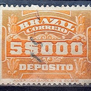 D 6 Selo Deposito Cifra Horizontal 5_000 Reis 1913 1