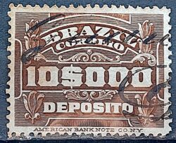 D 7 Selo Deposito Cifra Horizontal 10_000 Reis 1913 3