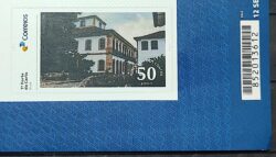 SI 25 Selo Institucional Museu Casa dos Contos Historia Ouro Preto 2024 Codigo de Barras