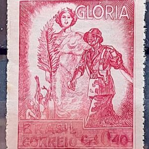 C 199 Selo Vitoria dos Aliados Gloria Militar 1945