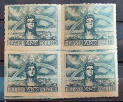 C 201 Selo Vitoria dos Aliados Militar Paz Mulher 1945 Quadra 2