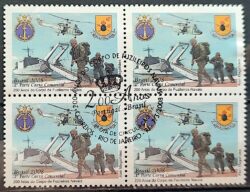 C 2730 Selo Corpo de Fuzileiros Navais Marinha Militar Helicoptero Navio Brasao 2008 Quadra CBC RJ