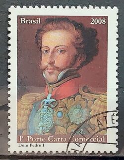C 2736 Selo Herois Nacionais Dom Pedro Monarquia 2008 CBC 1