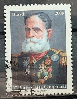 C 2737 Selo Herois Nacionais Marechal Deodoro Militar 2008 CBC 3