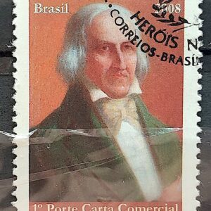 C 2741 Selo Herois Nacionais Jose Bonifacio Diplomacia 2008 CBC 2