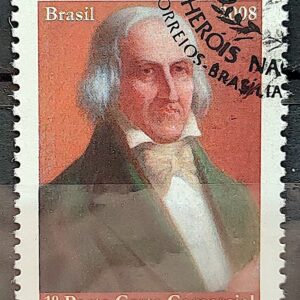 C 2741 Selo Herois Nacionais Jose Bonifacio Diplomacia 2008 CBC 3