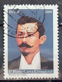 C 2745 Selo Herois Nacionais Placido de Castro Acre Militar 2008 CPD