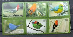 C 2900 Selo Aves Exuberantes 2009 Serie Completa