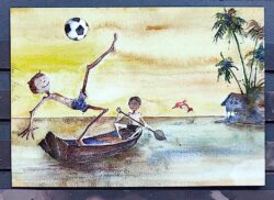 Cartao Postal 2014 Futebol Brasil Regiao Norte