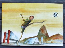 Cartao Postal 2014 Futebol Brasil Regiao Sudeste