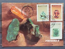 Maximo Postal 1977 Pedras Preciosas Portucale CBC RJ 1