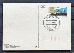 Maximo Postal 1981 Estrada de Ferro Madeira Mamore Trem CPD PR