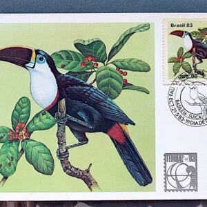 Maximo Postal 1983 Fauna Passaro Tucano CBC Suica Cafe