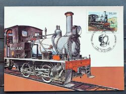 Maximo Postal 1983 Preservacao Patrimonio Ferroviaria Trem Locomotiva CBC RJ