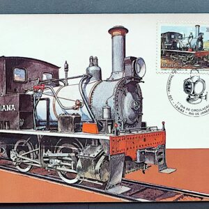 Maximo Postal 1983 Preservacao Patrimonio Ferroviaria Trem Locomotiva CBC RJ