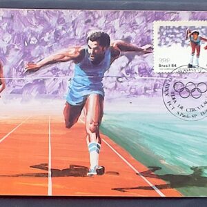 Maximo Postal 1984 Olimpiadas Los Angeles Atletismo Corrida CBC SP