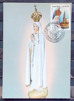 Maximo Postal 1987 Nossa Senhora de Fatima Potugal CBC RJ
