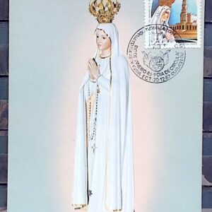 Maximo Postal 1987 Nossa Senhora de Fatima Potugal CBC RJ