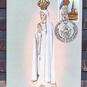 Maximo Postal 1987 Nossa Senhora de Fatima Potugal CBC SP