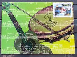 Maximo Postal 2005 Ano do Brasil na Franca Musica Chorinho Pandeiro