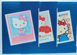 SI 26 a 28 Vinheta do Selo Institucional 50 Anos Hello Kitty 2024 Serie Completa