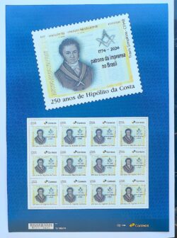 SI 31 Selo Institucional Hipolito da Costa Jornalismo Maconaria 2024 Folha