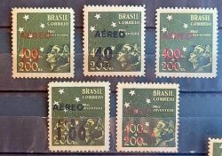 A 52 Selo Aereo Pro Juventude Sobrecarga 1944 Serie Completa 2