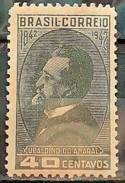 C 183 Selo Senador Ubaldino do Amaral Politico Parana 1943 MH