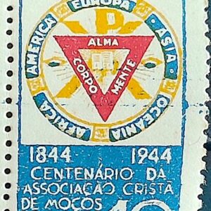 C 192 Selo Centenario Associacao Crista e Mocos ACM 1944