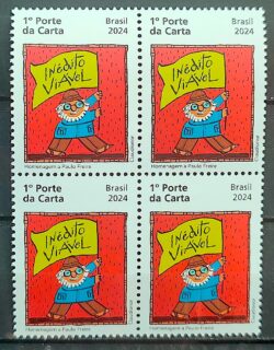 C 4158 Selo Paulo Freire Educacao 2024 Quadra