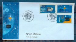 Envelope FDC 2001 699 Novo Milenio Religiao CBC DF