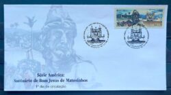 Envelope FDC 2001 709 Bom Jesus de Matosinhos CBC MG