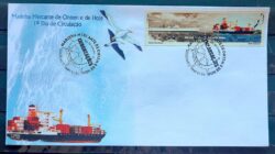 Envelope FDC 2001 711 Marinha Mercante Navio CBC RJ