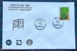 Envelope PVT 2008 Jardim Botanico Piracicaba Teatro CBC SP