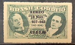 A 45 Selo Aereo Estado Novo Getulio Vargas Carmona Portugal 1942 1