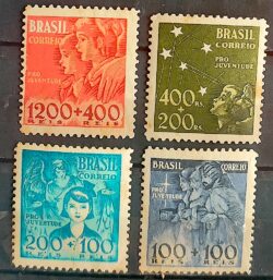 C 146 Selo Pro Juventude 1939 Serie Completa 2