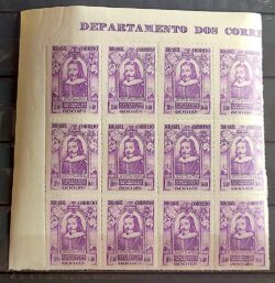 C 166 Selo Salvador Correa de Sa Benevides Portugal 1940 12 Unidades