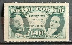 C 167 Selo Carmona e Vargas Portugal Militar 1940 1