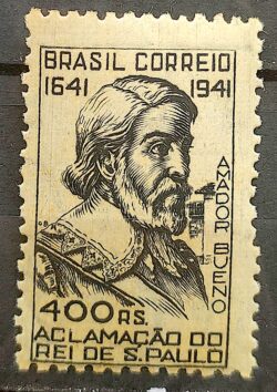 C 169 Selo Aclamacao de Amador Bueno 1941 1