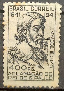 C 169 Selo Aclamacao de Amador Bueno 1941 3