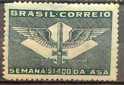 C 170 Selo Semana da ASA FAB Aviao 1941 MH 1