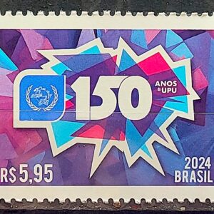 C 4163 Selo 150 Anos da UPU Uniao Postal Universal 2024