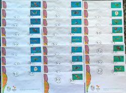 Envelope PVT C 3510 a 3534 2015 Olimpiadas Paralimpiadas Rio 2016 3a Folha