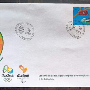 Envelope PVT C 3515 2015 Olimpiadas Paralimpiadas Rio 2016 Vela