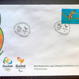 Envelope PVT C 3521 2015 Olimpiadas Paralimpiadas Rio 2016 Atletismo