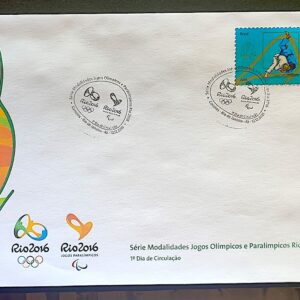 Envelope PVT C 3524 2015 Olimpiadas Paralimpiadas Rio 2016 Judo